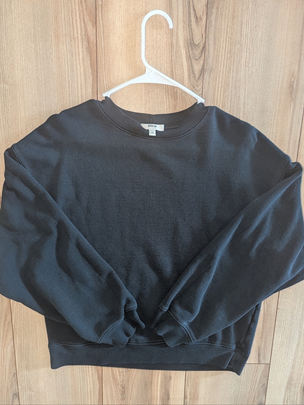 Agolde Black Crew Neck